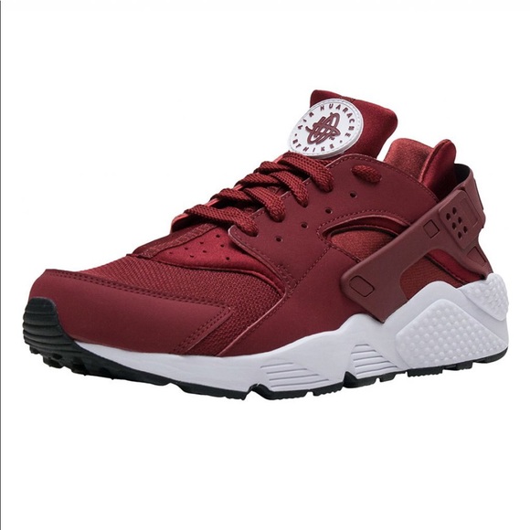 burgundy huarache shoes